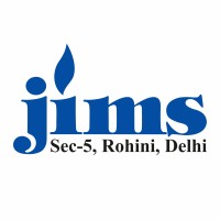 Jagan Institute of Management Studies (JIMS) logo and campus banner