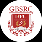 DY Patil Global Business School and Research Centre logo and campus banner