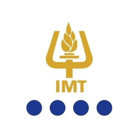IMT Hyderabad logo and campus banner