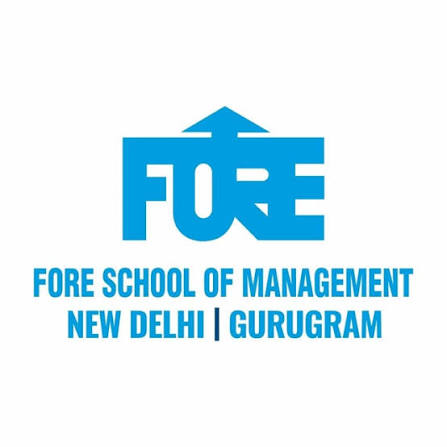 FORE School of Management logo and campus banner for PGDM admissions 2027