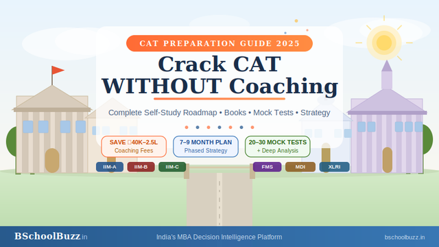 How to Prepare for CAT Without Coaching: The Ultimate Self-Study Guide