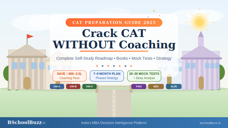 How to Prepare for CAT Without Coaching: The Ultimate Self-Study Guide