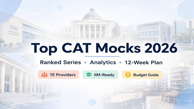 Top 15 CAT Mocks to Boost Your Score in 2026