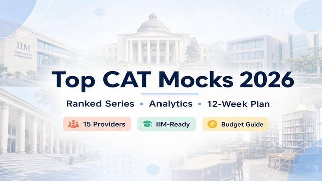 Top 15 CAT Mocks to Boost Your Score in 2026