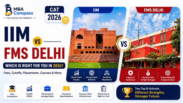 IIM Ahmedabad vs FMS placements: ROI, Fees & 2026 Numbers