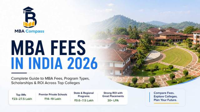 MBA fees in India 2026: Program-wise cost breakdown