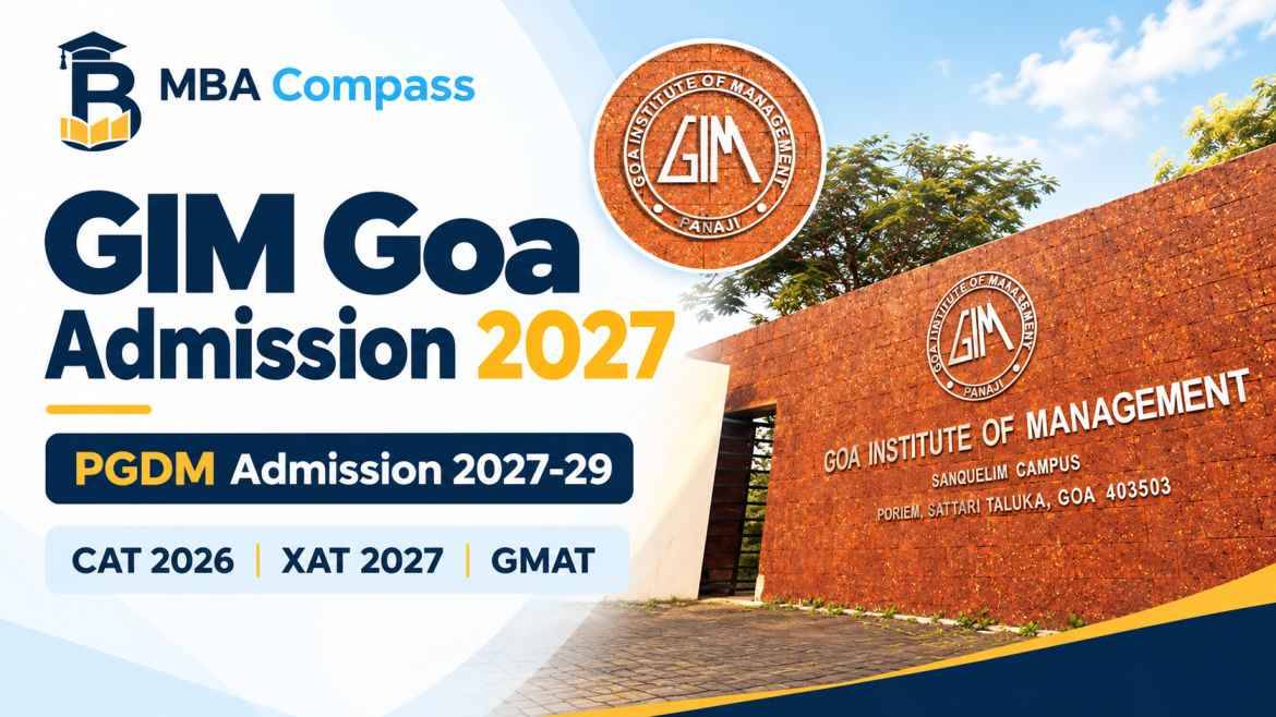 GIM Goa PGDM admission dates & deadlines 2027