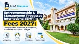 EMPI Business School fees 2027: Tuition, Hostel & Charges