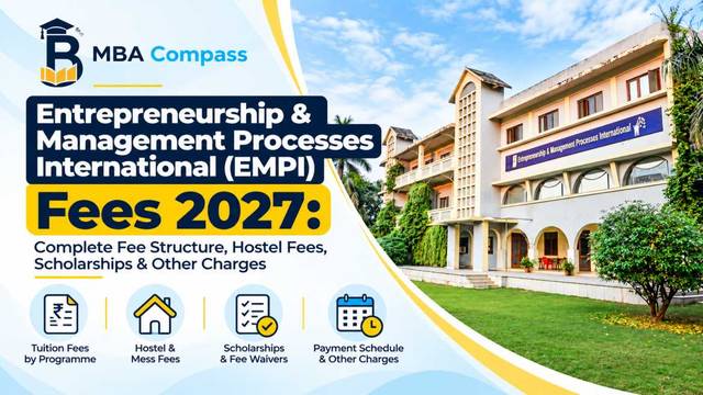 EMPI Business School fees 2027: Tuition, Hostel & Charges