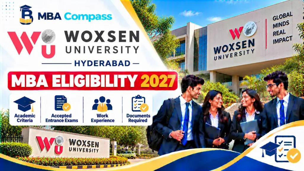 Woxsen University, Hyderabad MBA Eligibility 2027: Entry Rules